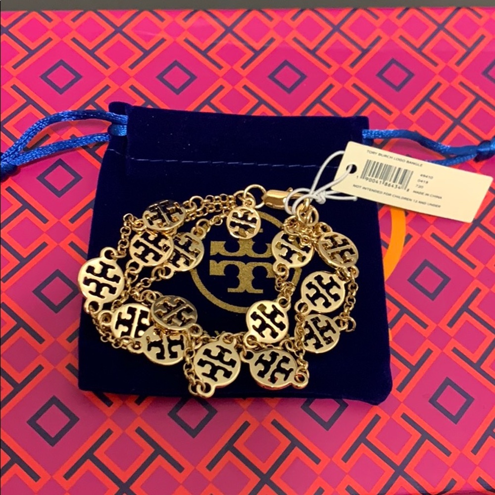 ❤️TORY BURCH MULTI STRAND LOGO BRACELET❤️ - Picture 2 of 6